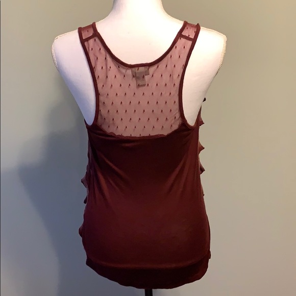 Vanity Ruffled Tank - Picture 3 of 5